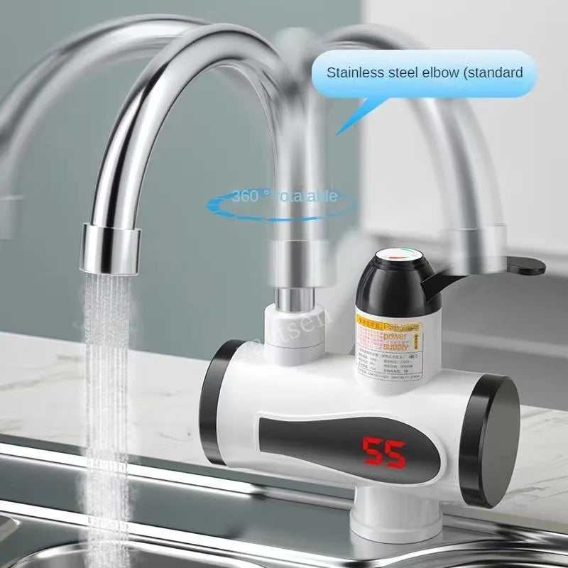 Instant Hot Water Tap — Tankless Kitchen Heating On Demand