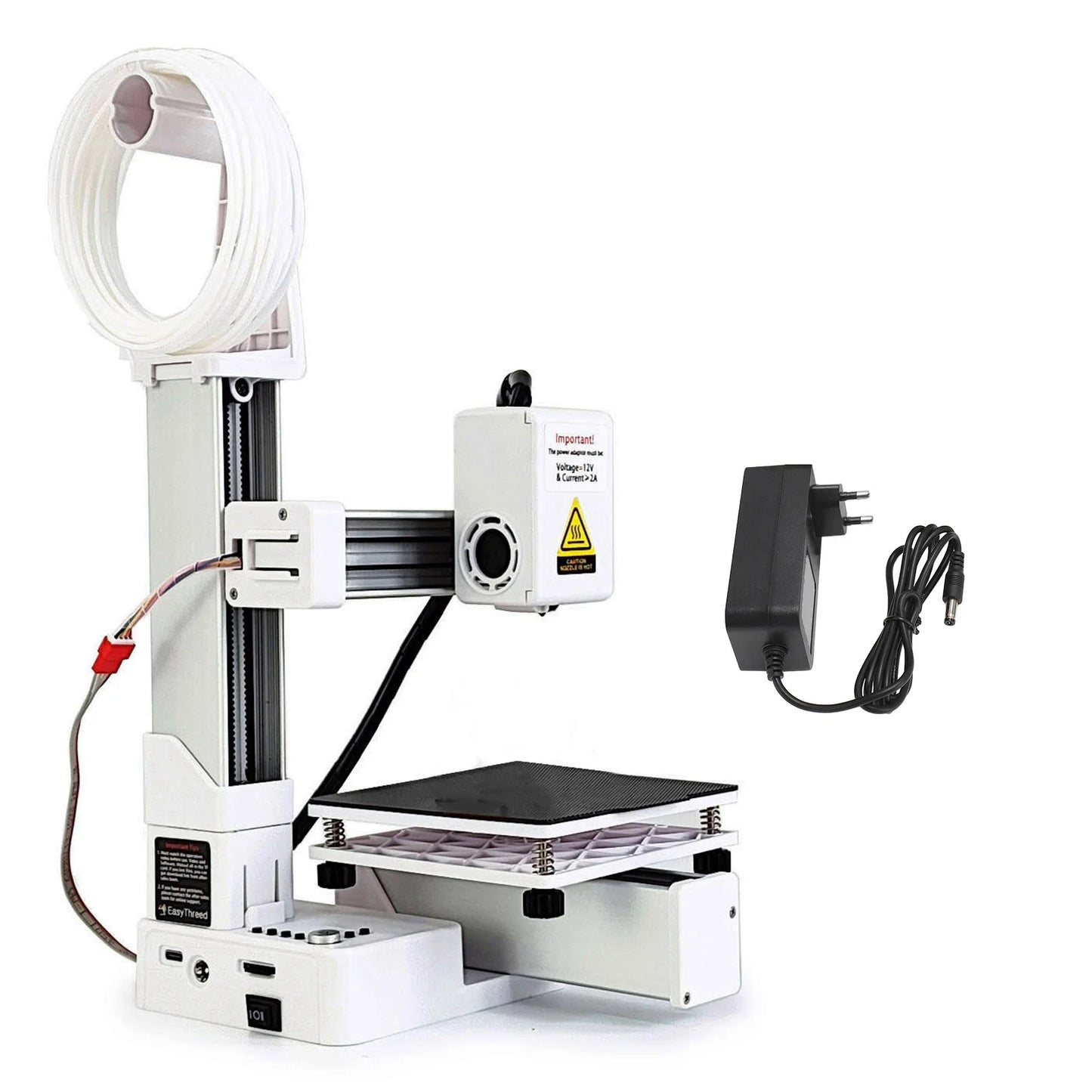 Compact FDM 3D Printer — All-Metal Nozzle, Rapid Heating for Prototyping