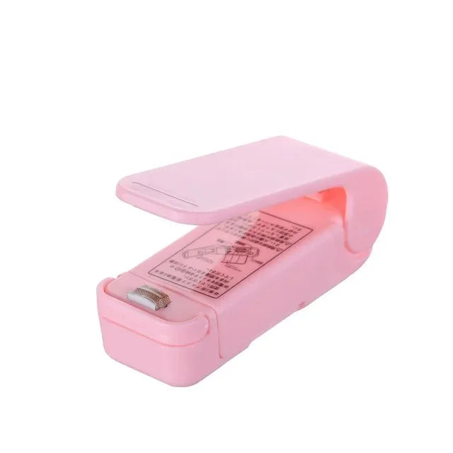 Portable Mini Heat Bag Sealer – Handheld Thermal Plastic Food Bag Sealing Machine
