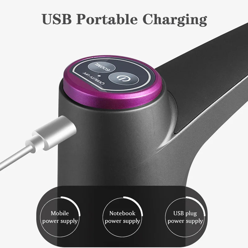 USB Rechargeable Water Bottle Pump — Effortless Dispensing