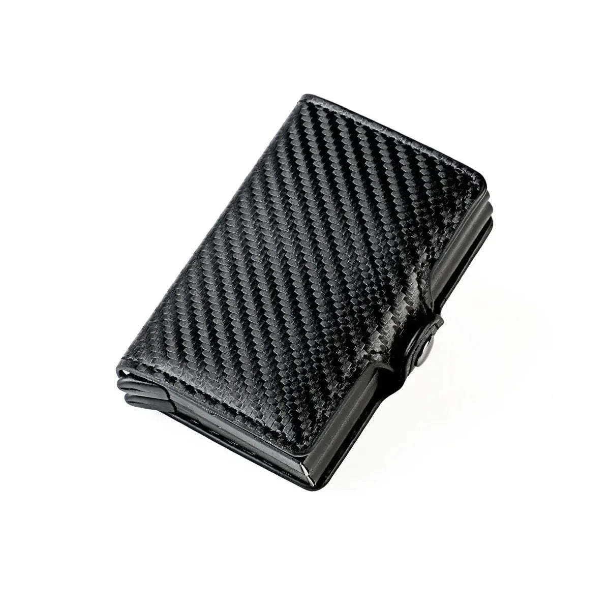 New Double Layer High Capacity Men ID Credit Bank Card Holder Wallet Anti Rfid Blocking Protected Magic Mini Small Money Wallets