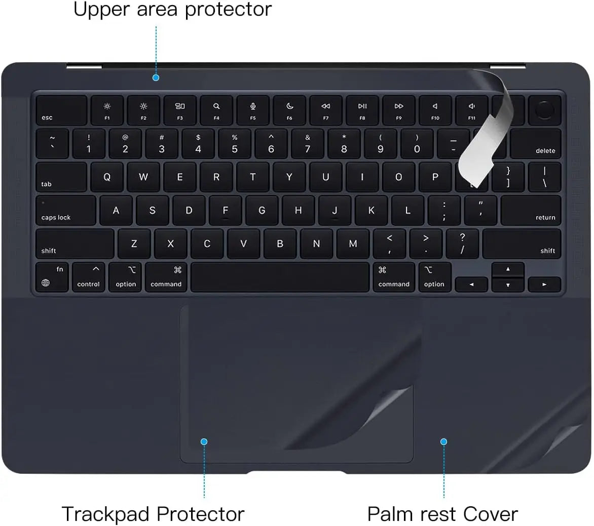 MacBook Air Palm Rest & Trackpad Skin — Premium Scratch Protection