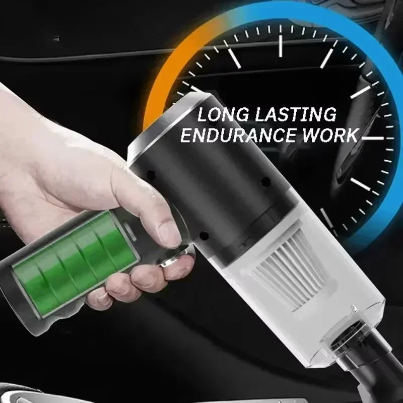 Cordless Wet & Dry Handheld Vacuum — High-Suction Car & Home