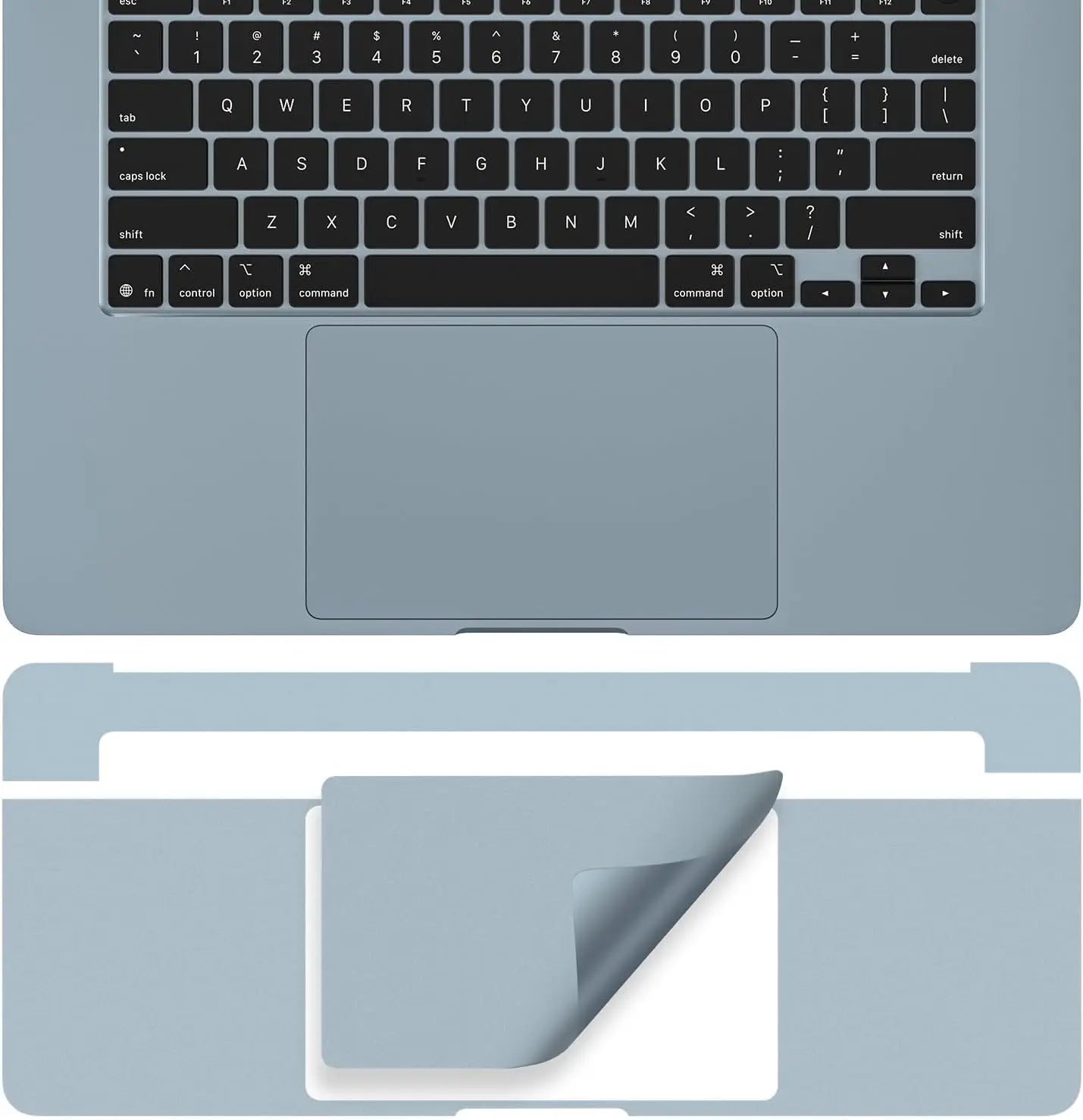 MacBook Air Palm Rest & Trackpad Skin — Premium Scratch Protection
