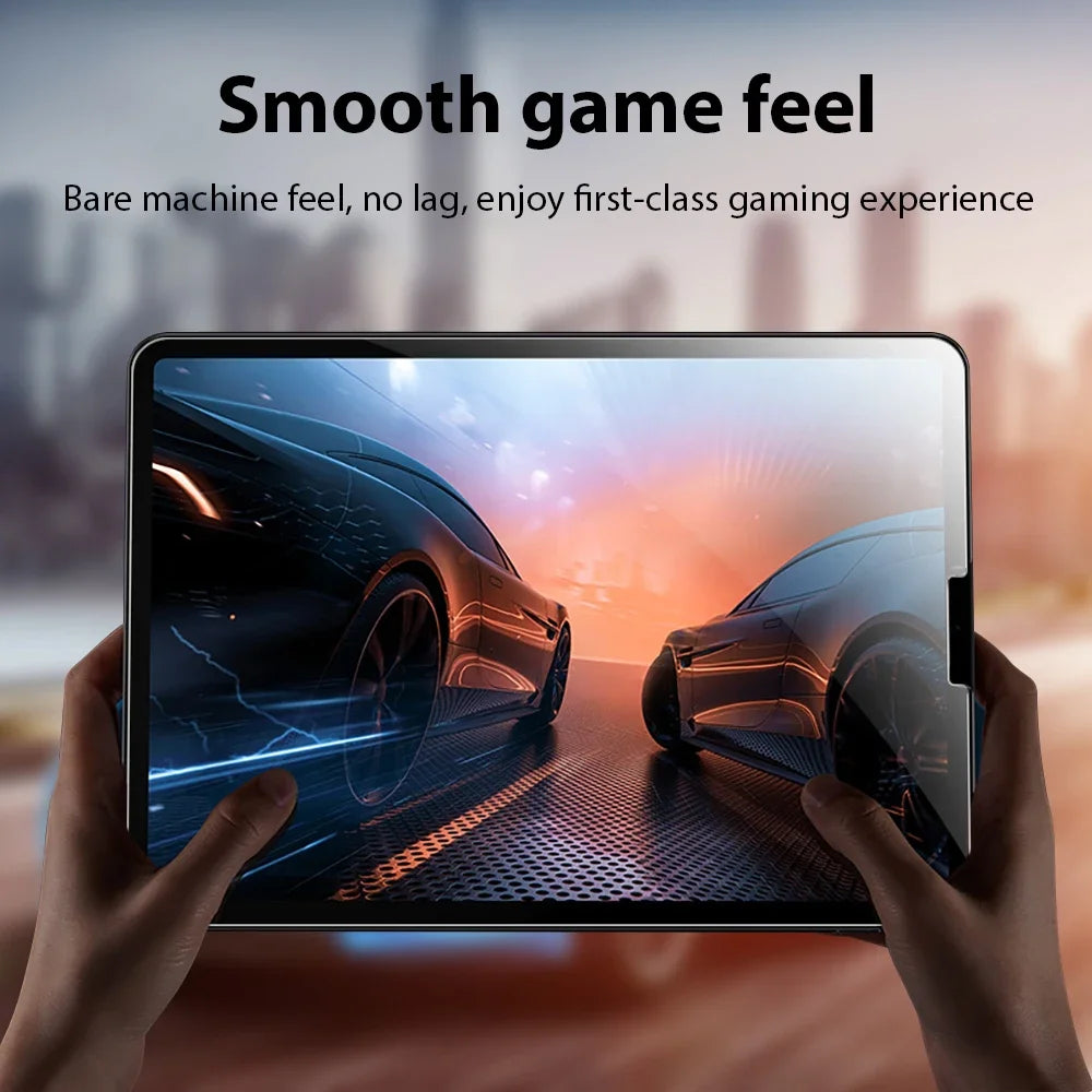 iPad Tempered Glass Screen Protector — Ultra-Clear Defense