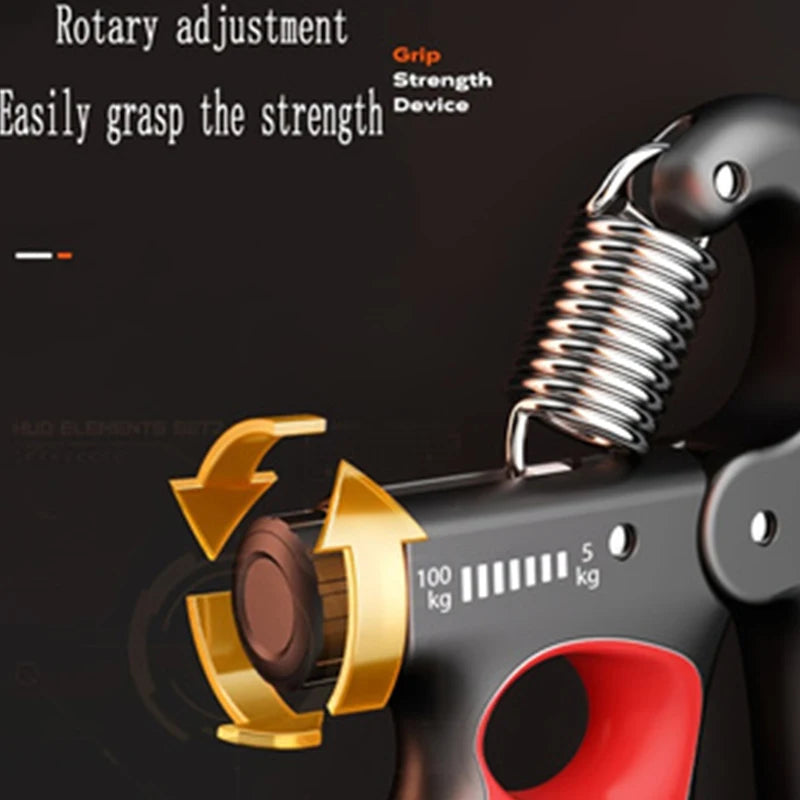 Adjustable Grip Strength Trainer — Five-Finger Forearm Strengthener