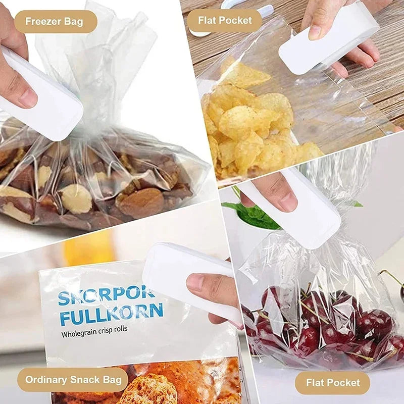 Portable Mini Heat Bag Sealer – Handheld Thermal Plastic Food Bag Sealing Machine