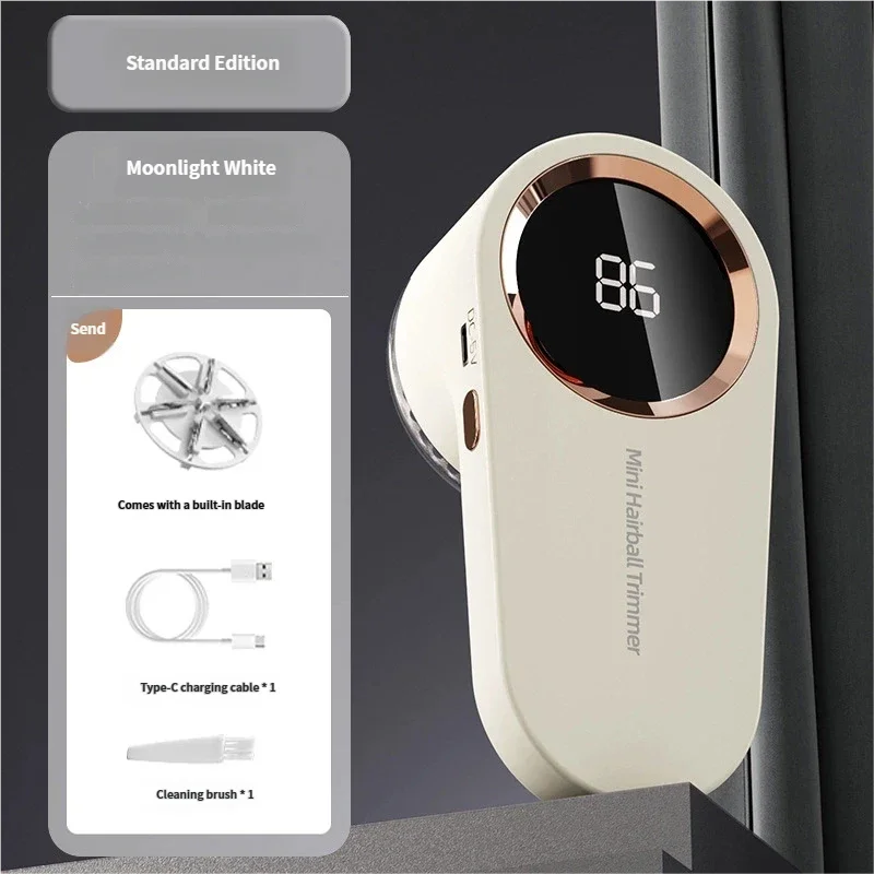 Rechargeable LED Fabric Shaver — Revive Every Garment