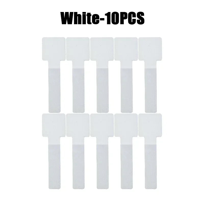 Reusable Self-Adhesive Cable Ties – Adjustable Wire & Cord Organiser Straps for Desk Management