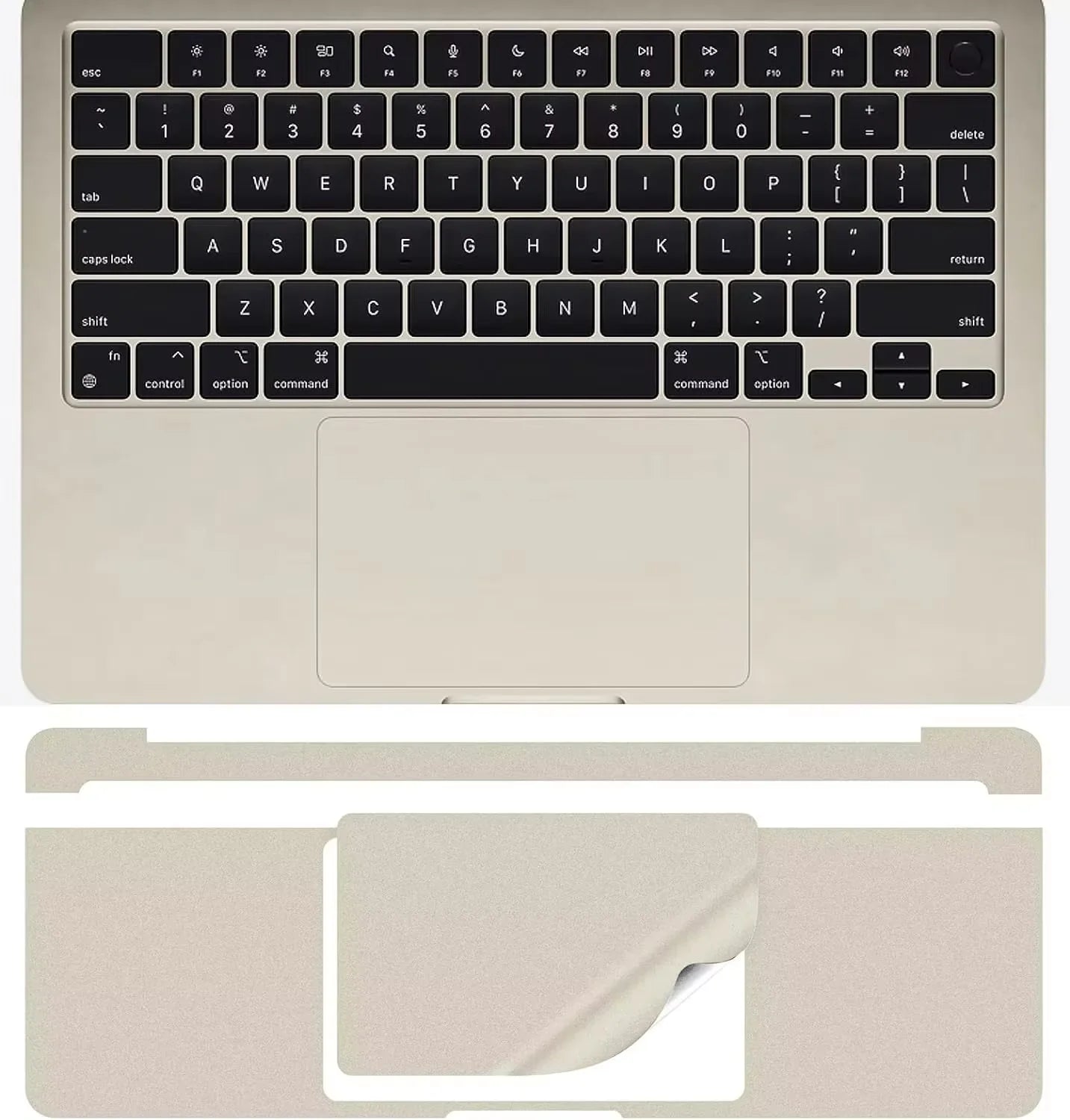 MacBook Air Palm Rest & Trackpad Skin — Premium Scratch Protection