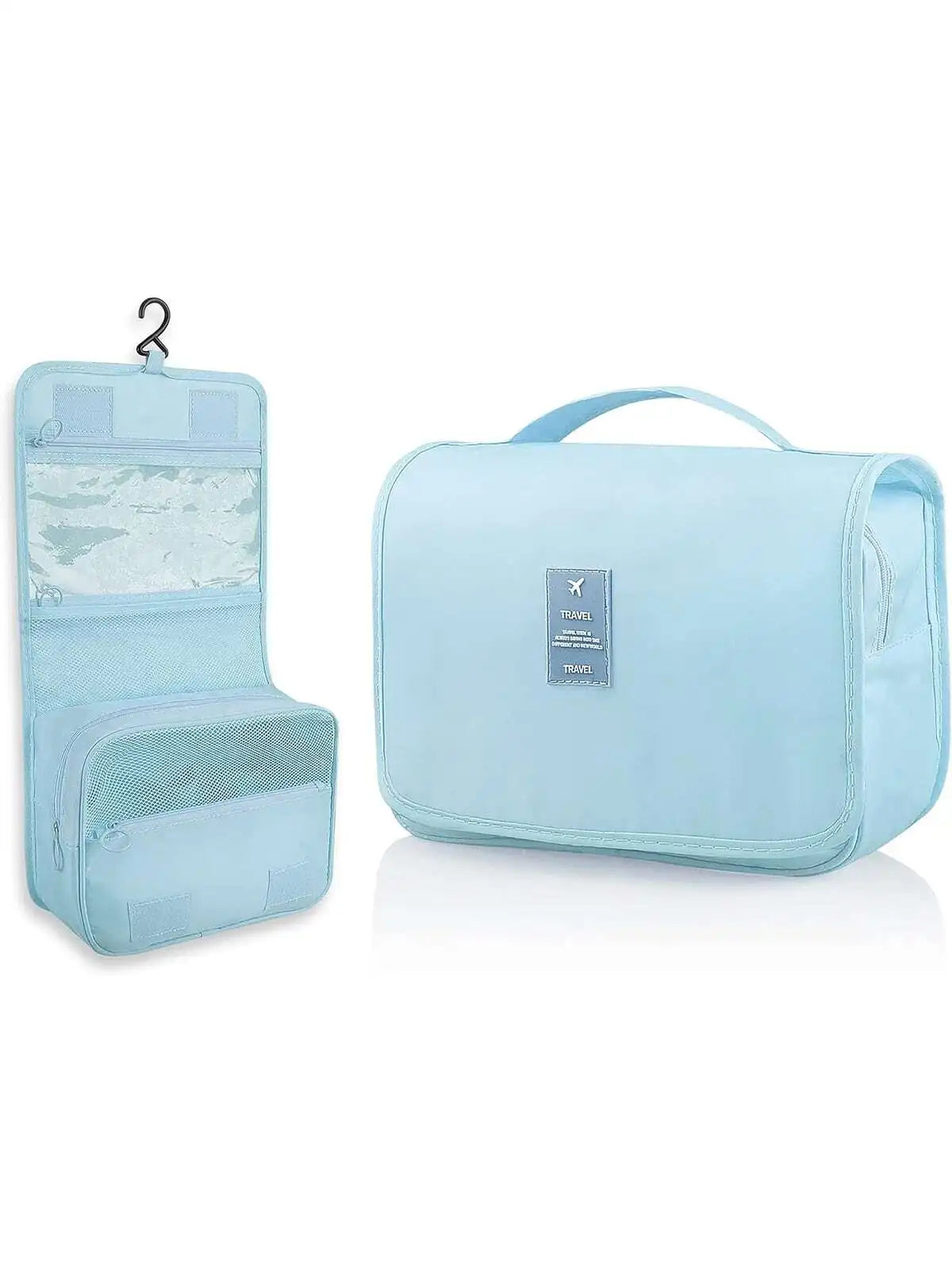 Travel Makeup Bag Waterproof Toiletries Organizer High Quality Women Neceser Bathroom Hook Wash Pouch Hook Makeup Storage Bag