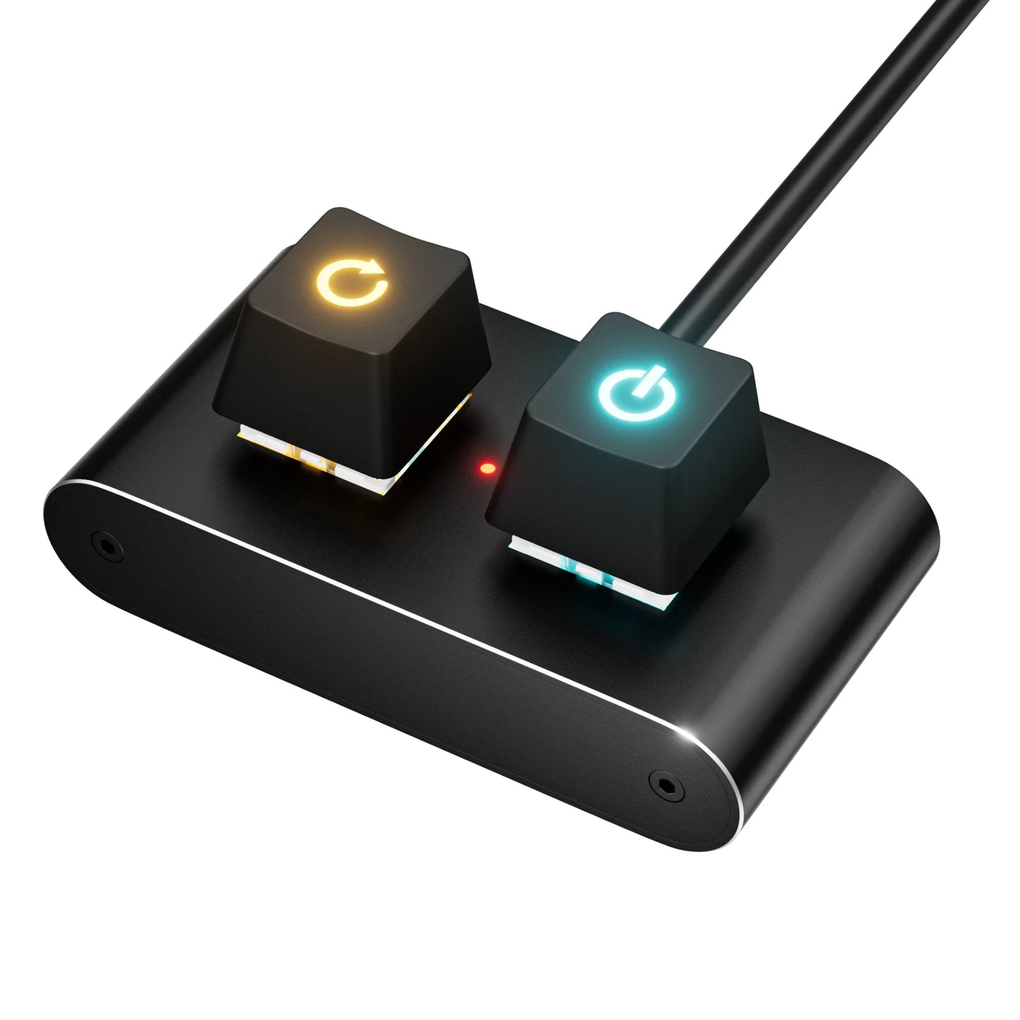 PC Power Switch Extension Cable — 1.8m LED Desktop Control