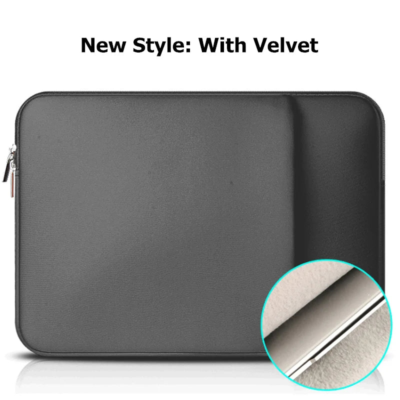 Soft Laptop Sleeve 11"-15.6" — Universal Notebook Protection