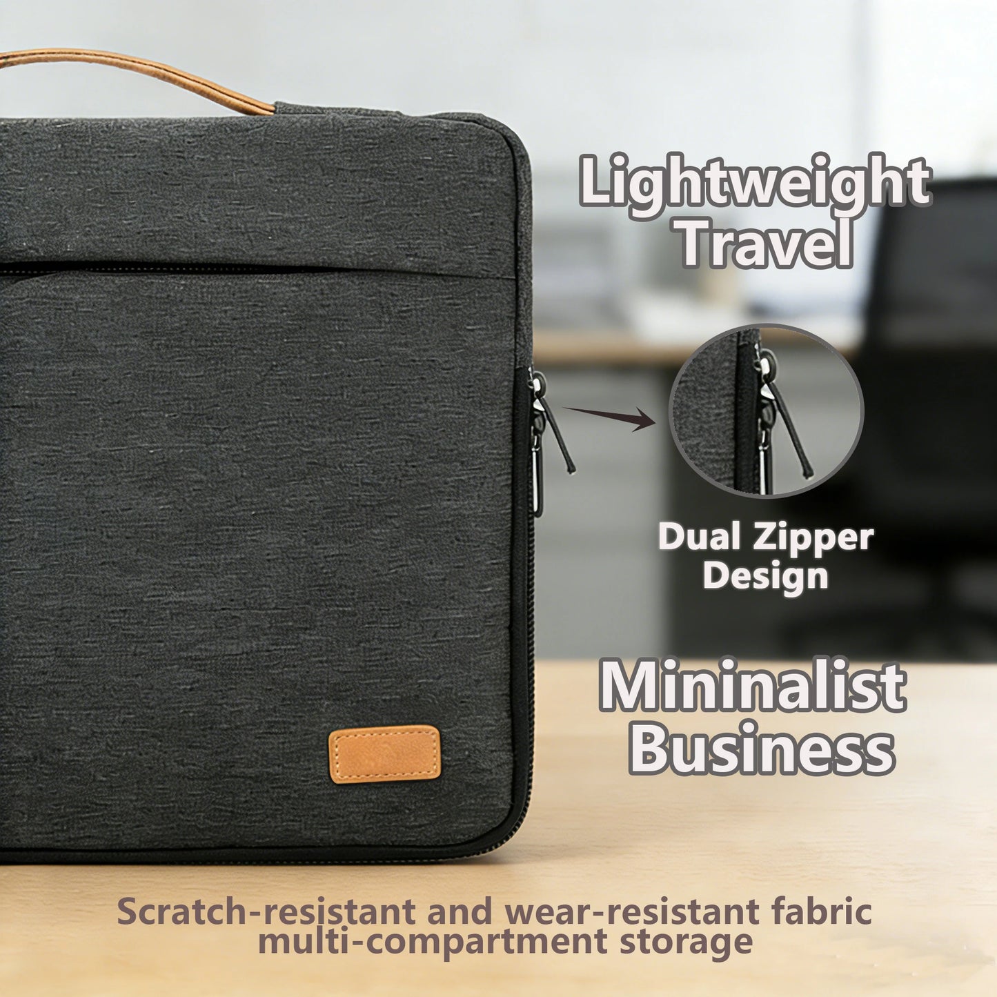 Premium Laptop Carry Sleeve 13"-16" — Business Slim Design
