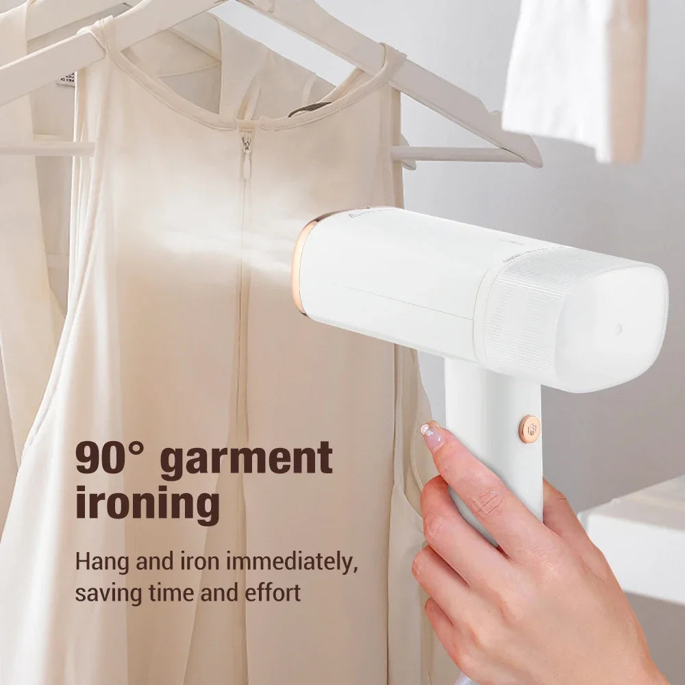 1000W Handheld Garment Steamer — Wrinkle-Free in Seconds