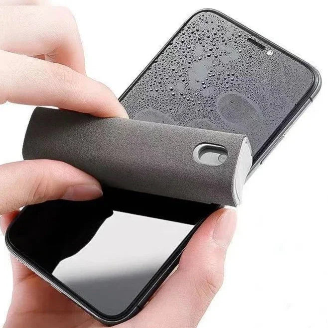 2-in-1 Microfiber Screen Cleaner — Crystal-Clear Devices