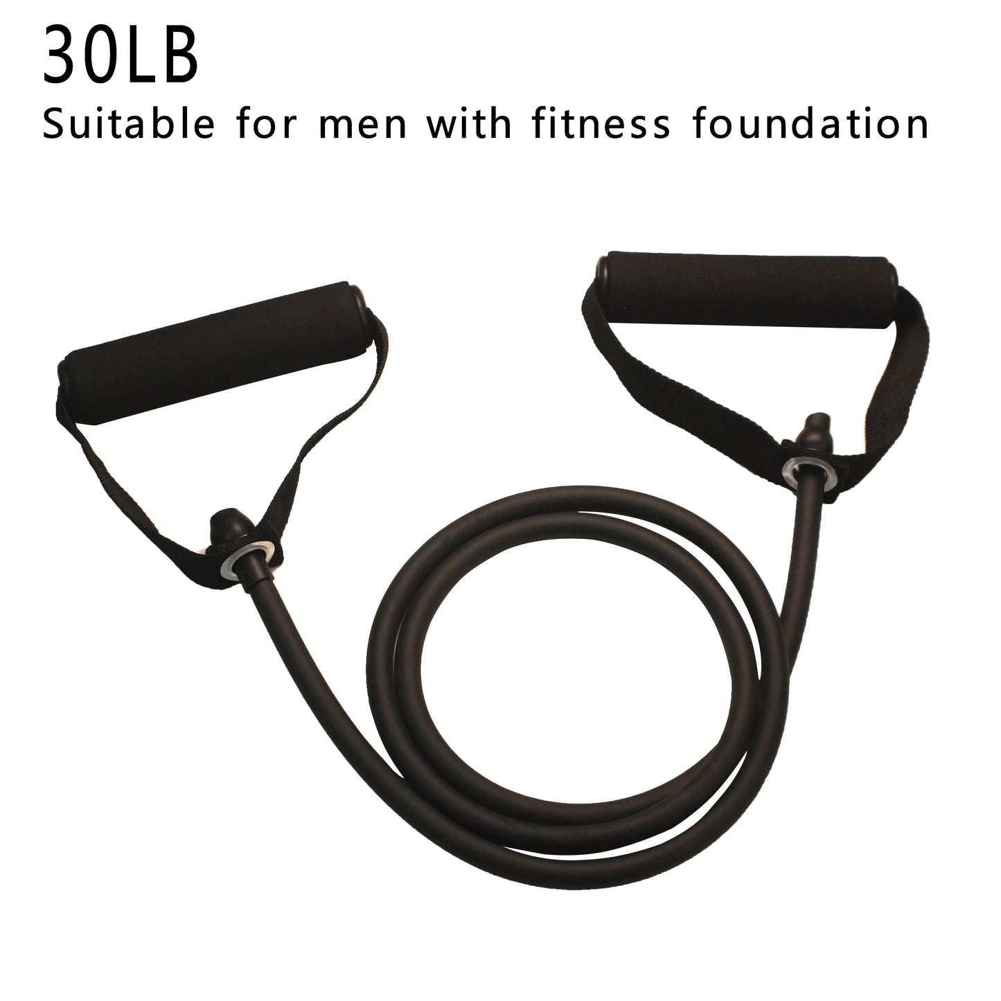 Resistance Bands with Handles — Home Gym Strength Training Set