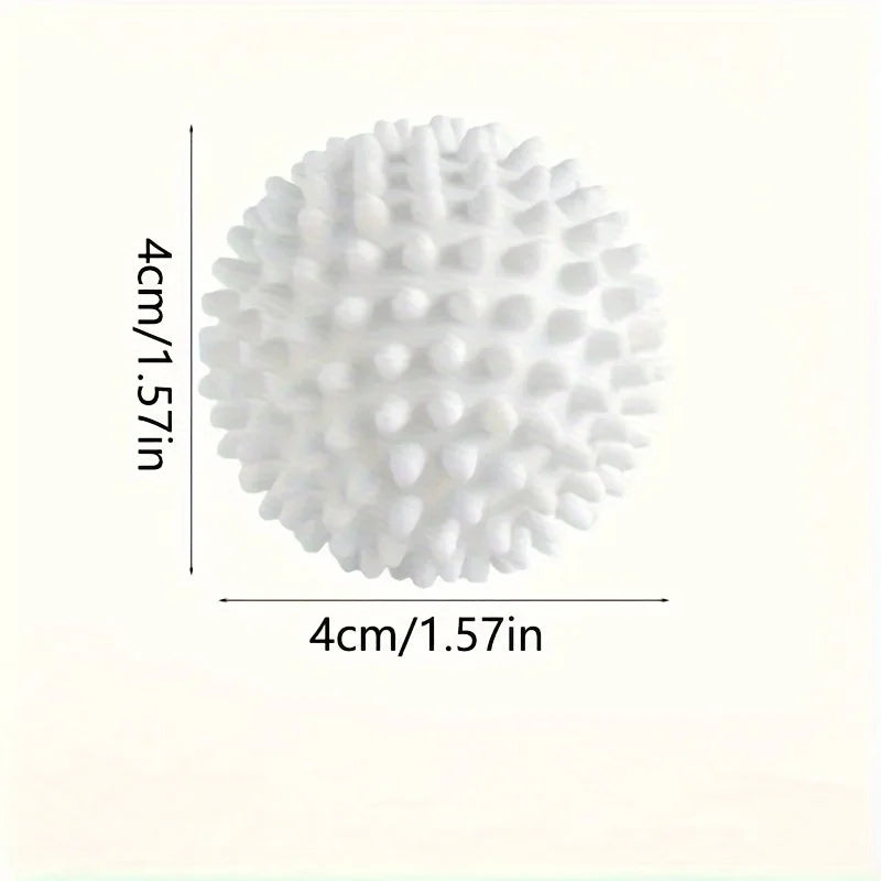 12Pcs Reusable Spiky Dryer Balls - Efficient Drying Fabric Softener Alternative for Laundry