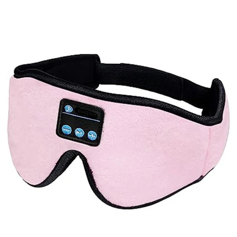 3D Sleep Eye Mask with Bluetooth 5.0 Headphones – Wireless Music & Travel Sleep Mask with HD Speakers