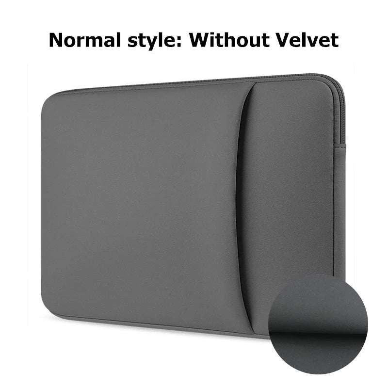 Soft Laptop Sleeve 11"-15.6" — Universal Notebook Protection