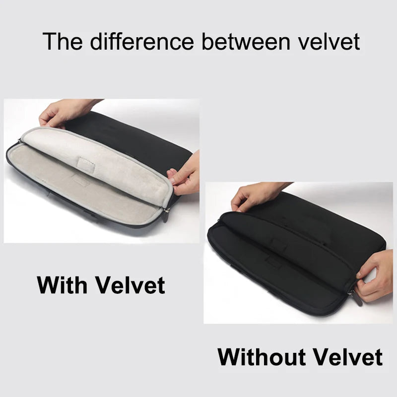 Soft Laptop Sleeve 11"-15.6" — Universal Notebook Protection