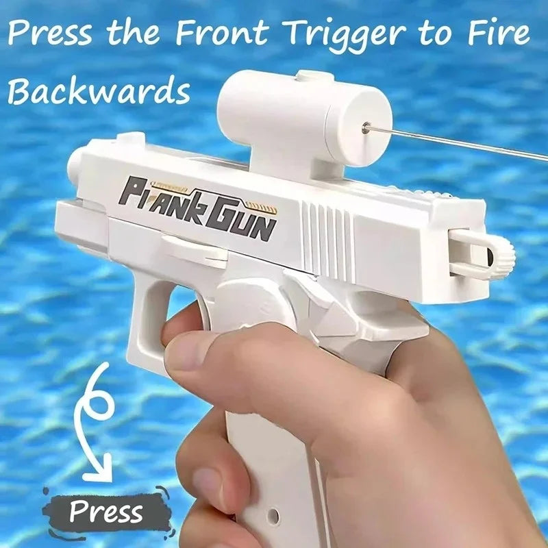 Prank Two-Way Water Gun, Prank Squirt Gun from Front and Back, Creative Pranks Battle Toy for Summer Water Fighting Activities