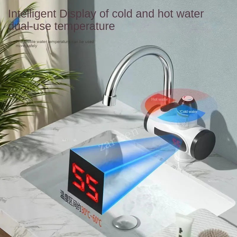Instant Hot Water Tap — Tankless Kitchen Heating On Demand