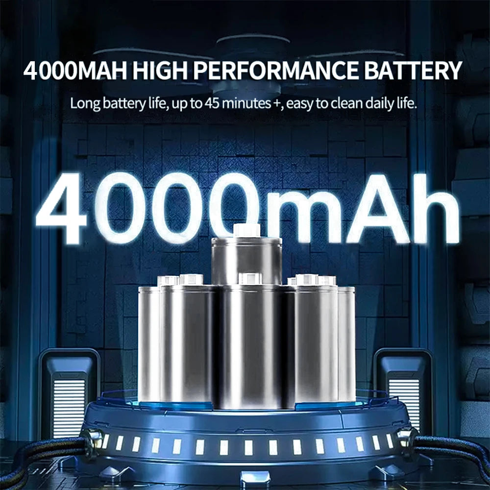 15000Pa Cordless Car & Home Vacuum — Powerful Dual-Use Cleaning