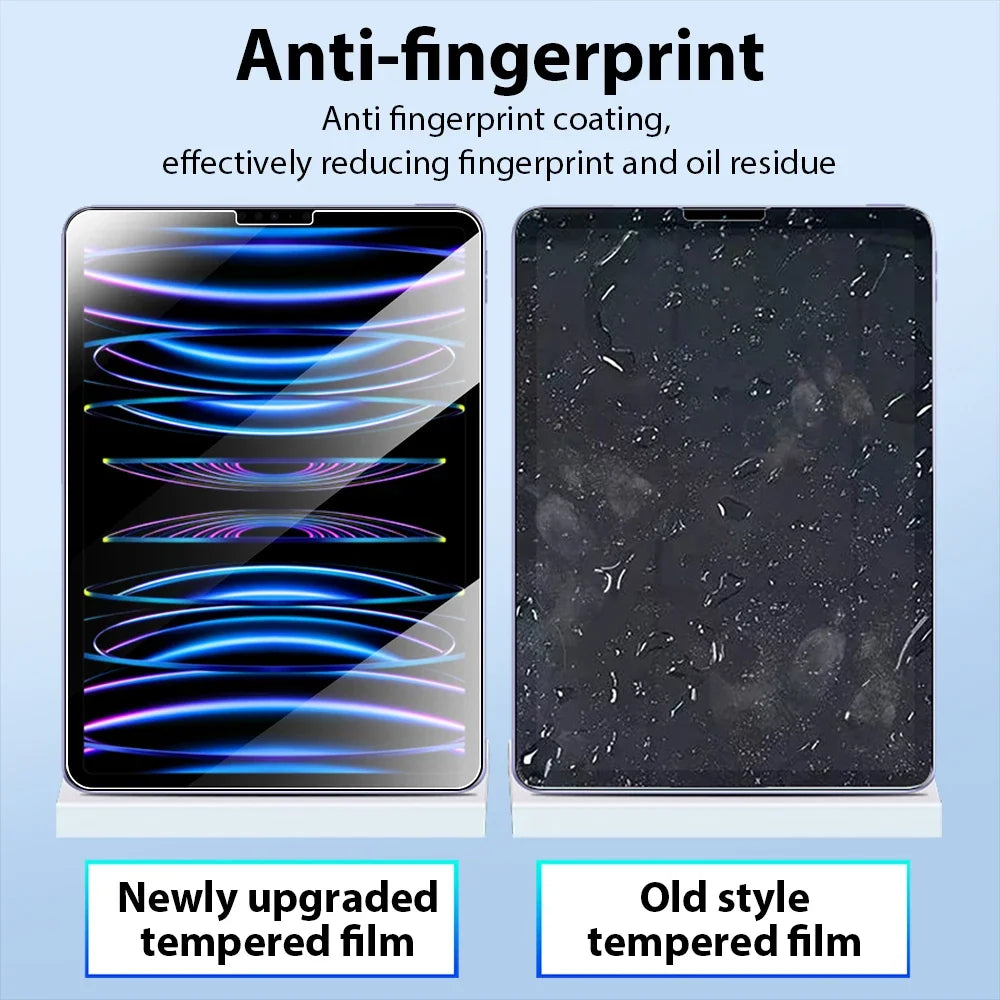 iPad Tempered Glass Screen Protector — Ultra-Clear Defense