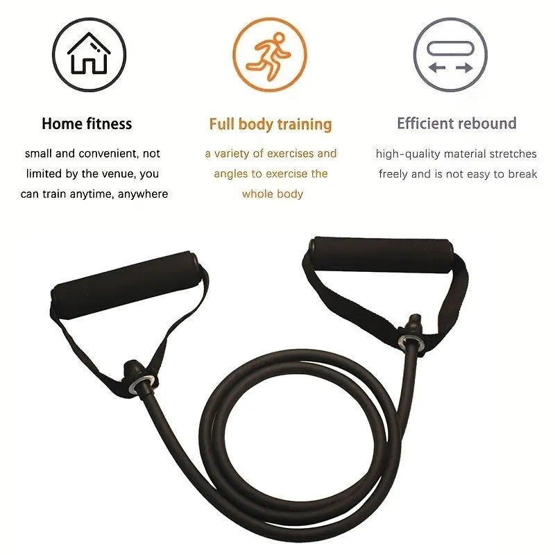 Resistance Bands with Handles — Home Gym Strength Training Set
