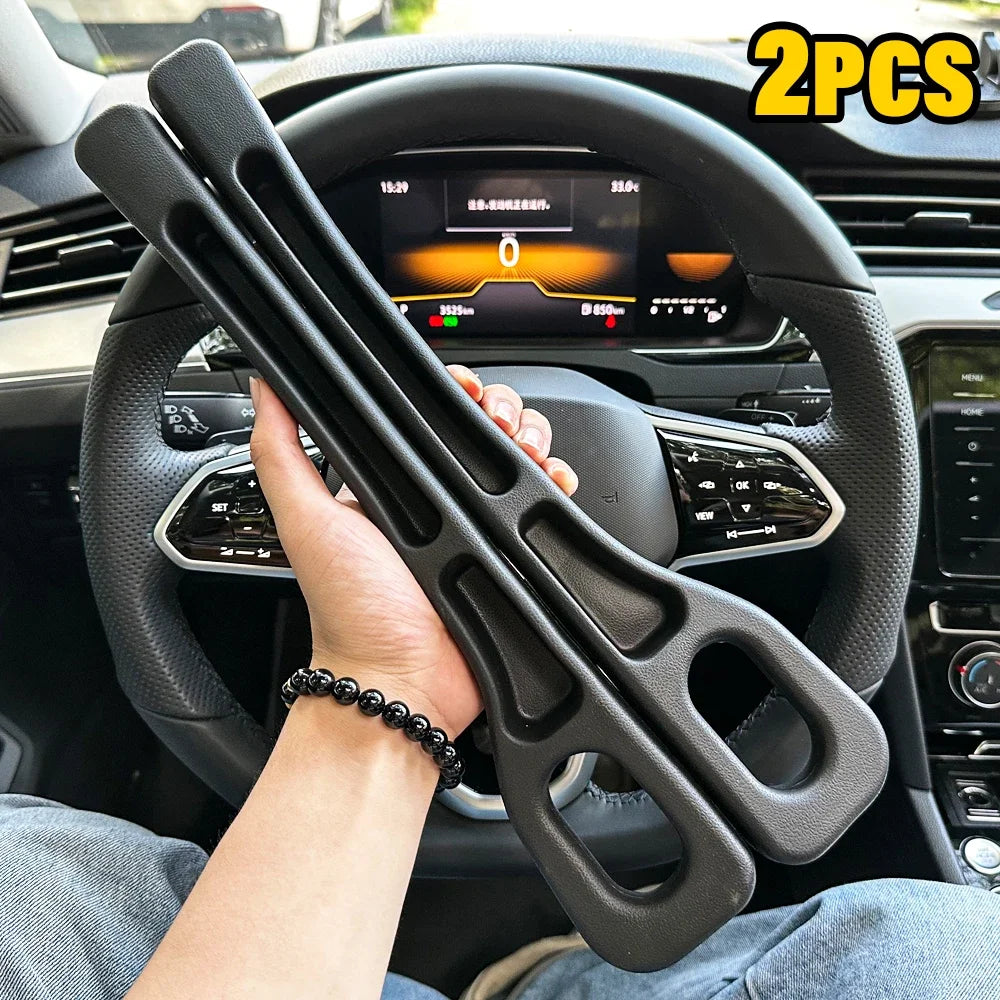 Car Seat Gap Filler Organizer 2-Pack — PU Anti-Leak Slot Stopper
