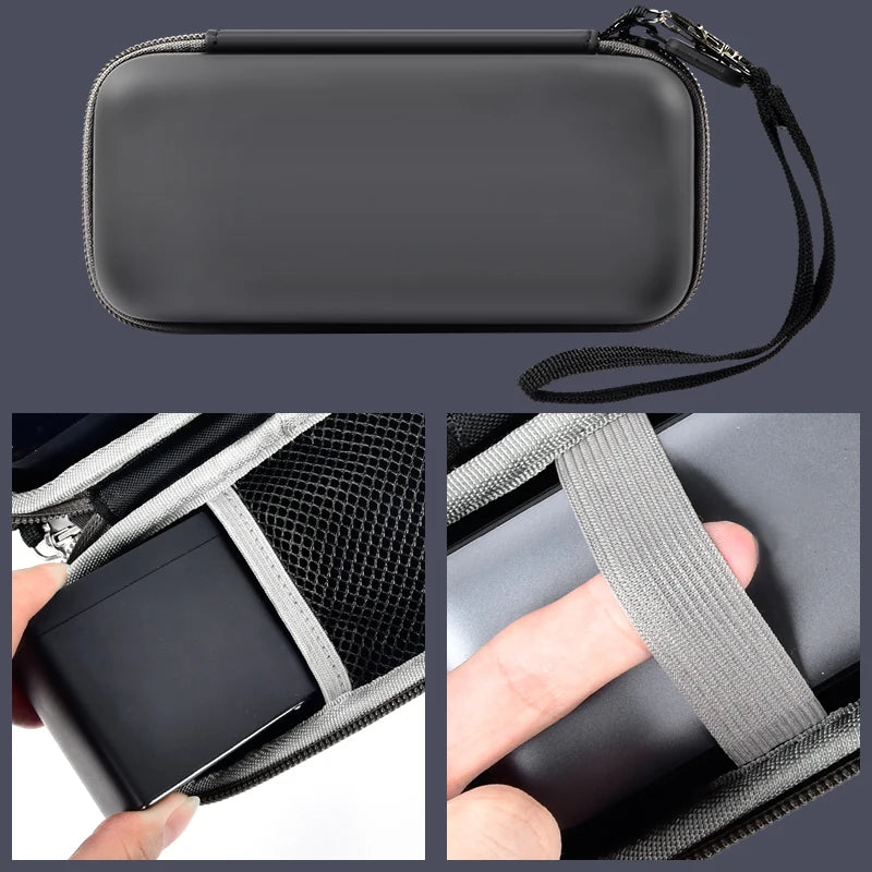 Case Compatible with Anker 737/735/ 736/717 USB-C Portable Charger Power Bank, Fast Foldable Wall PowerBank Bag