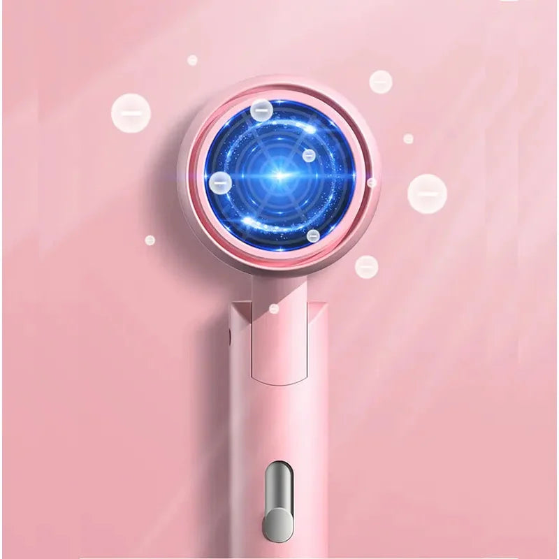 Mini Folding Travel Hair Dryer 750W — Anion Care with Carry Bag
