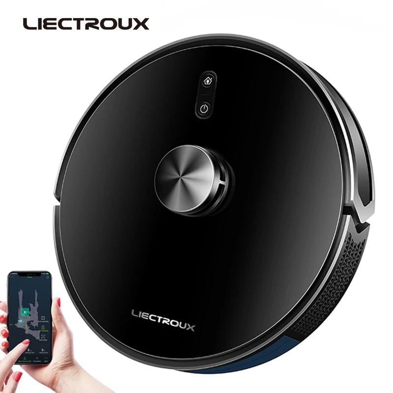 LILIN X6 Laser Robot Vacuum — 6500Pa Wet & Dry Smart Mapping