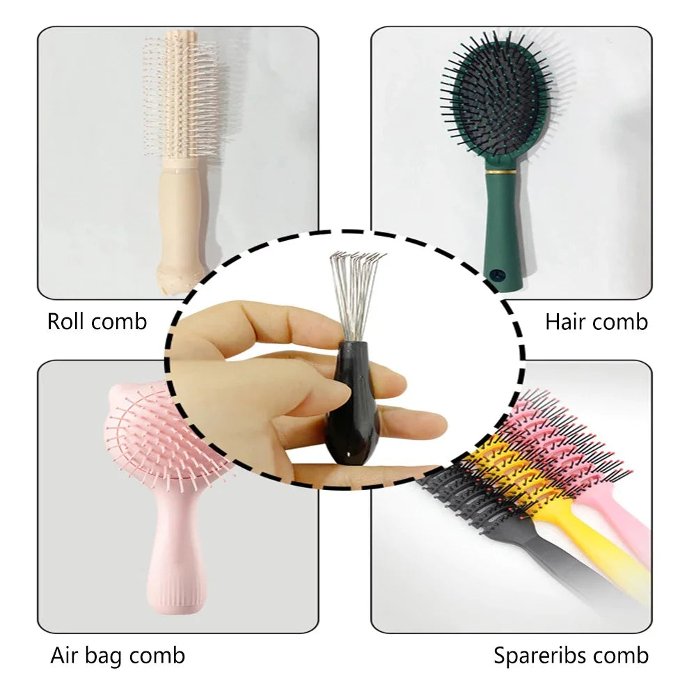 Clean Brushes in Seconds — Hair Brush Deep Cleaning Tool