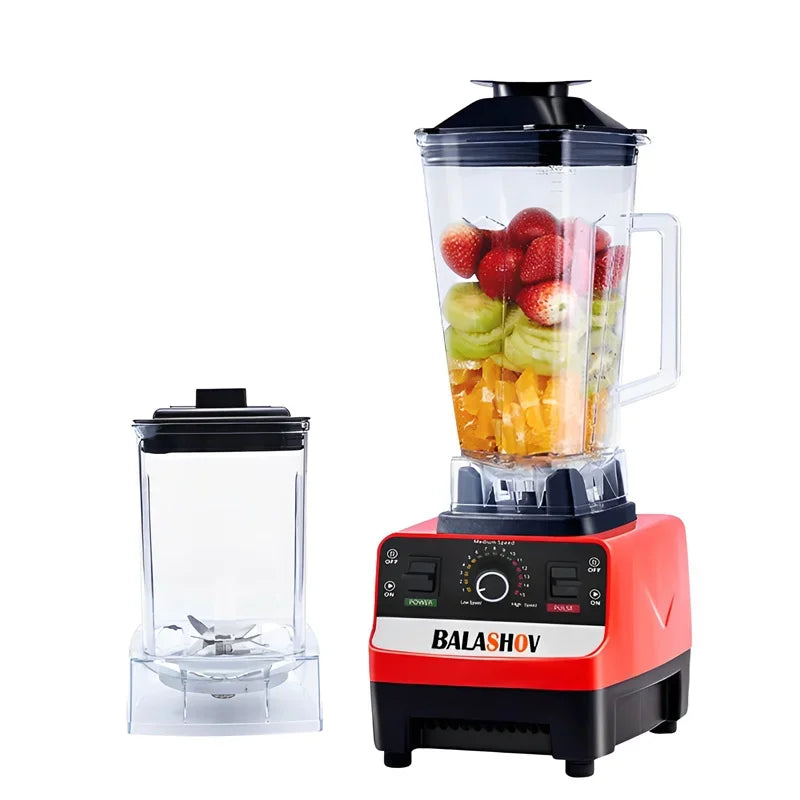 2000W Heavy-Duty Commercial Blender – High-Power Smoothie, Juice & Ice Crusher | Food Processor