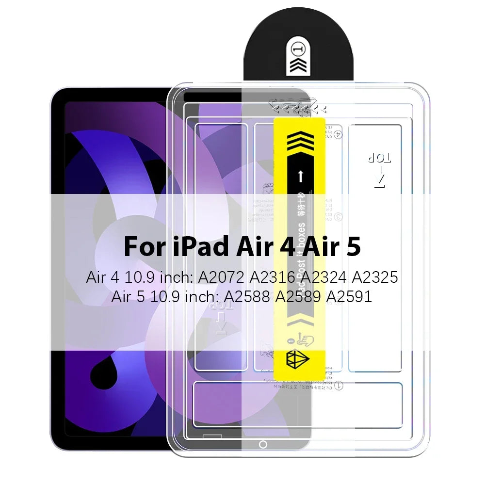 iPad Tempered Glass Screen Protector — Ultra-Clear Defense