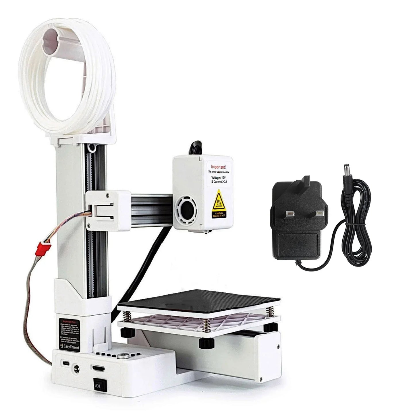 Compact FDM 3D Printer — All-Metal Nozzle, Rapid Heating for Prototyping