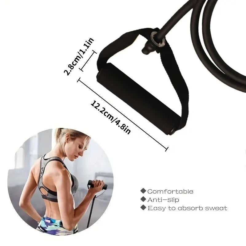 Resistance Bands with Handles — Home Gym Strength Training Set