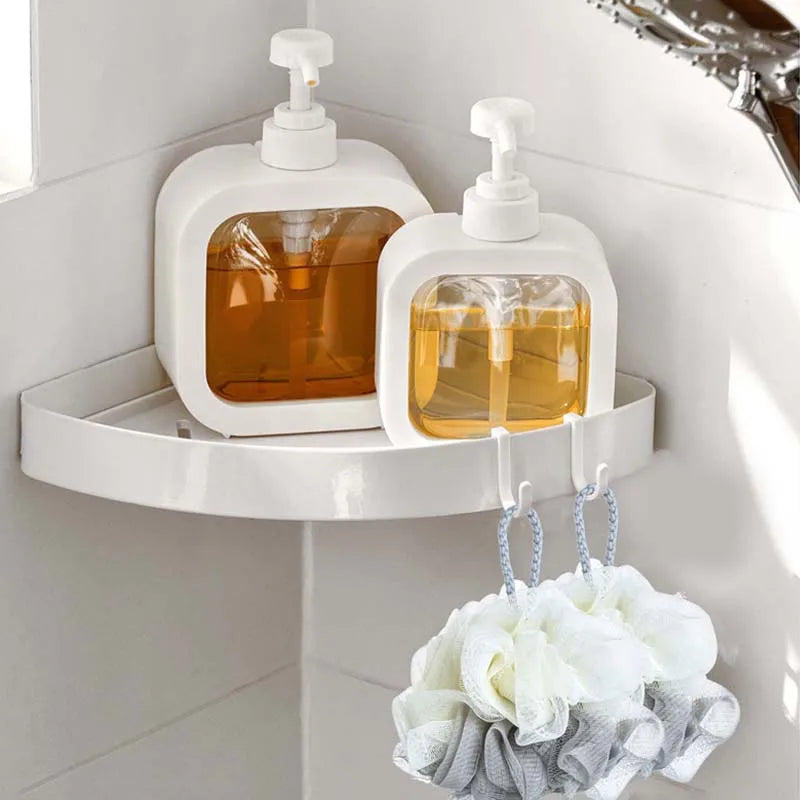 300/500ml Portable Travel Dispenser Empty Pump Bottle Bathroom Soap Dispensers Refillable Lotion Shampoo Hand Soap Dish Soap