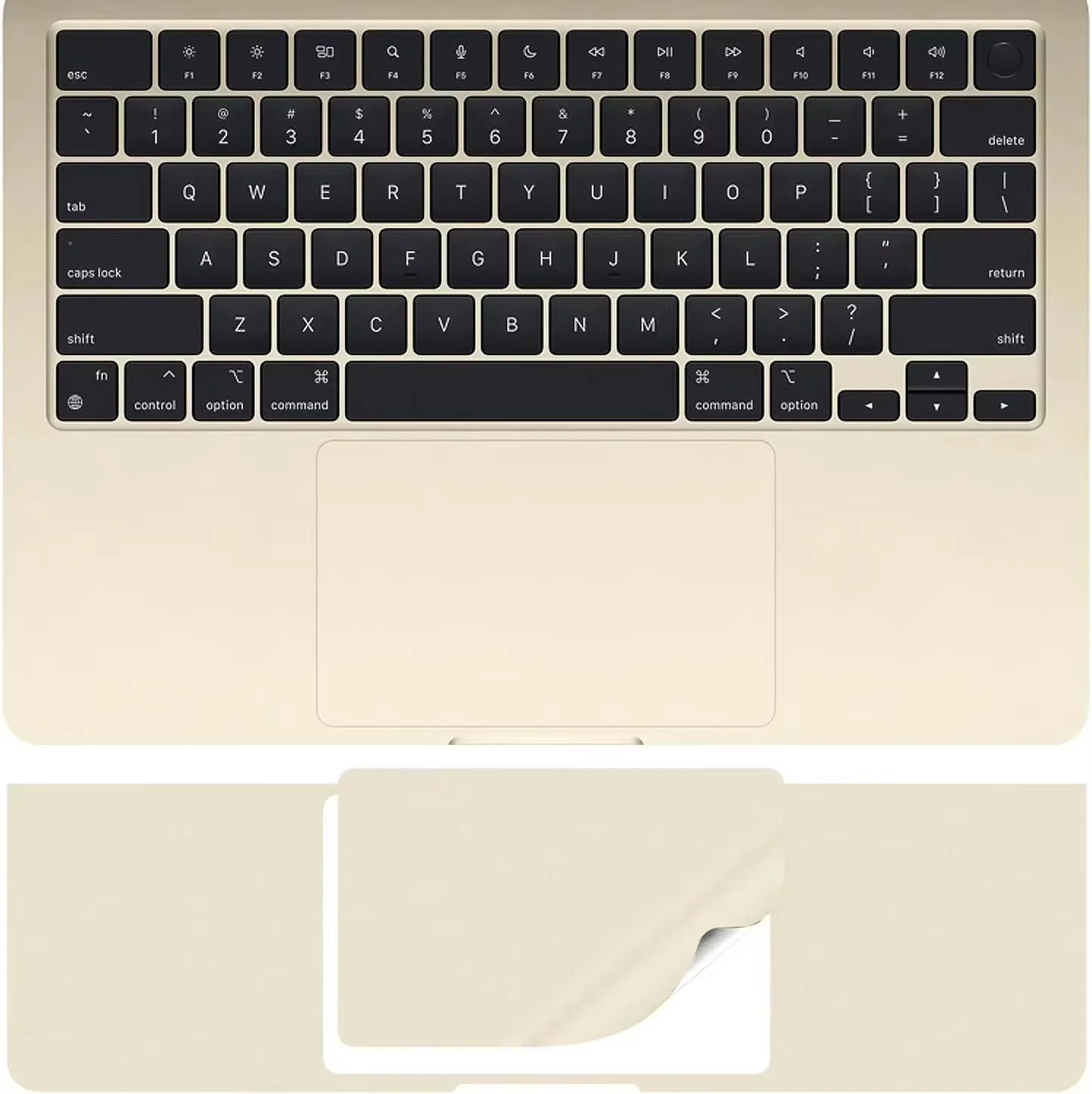 MacBook Air Palm Rest & Trackpad Skin — Premium Scratch Protection