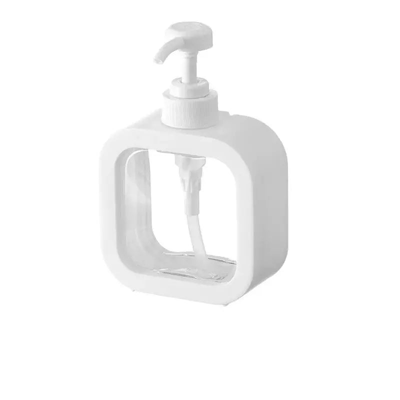 300/500ml Portable Travel Dispenser Empty Pump Bottle Bathroom Soap Dispensers Refillable Lotion Shampoo Hand Soap Dish Soap