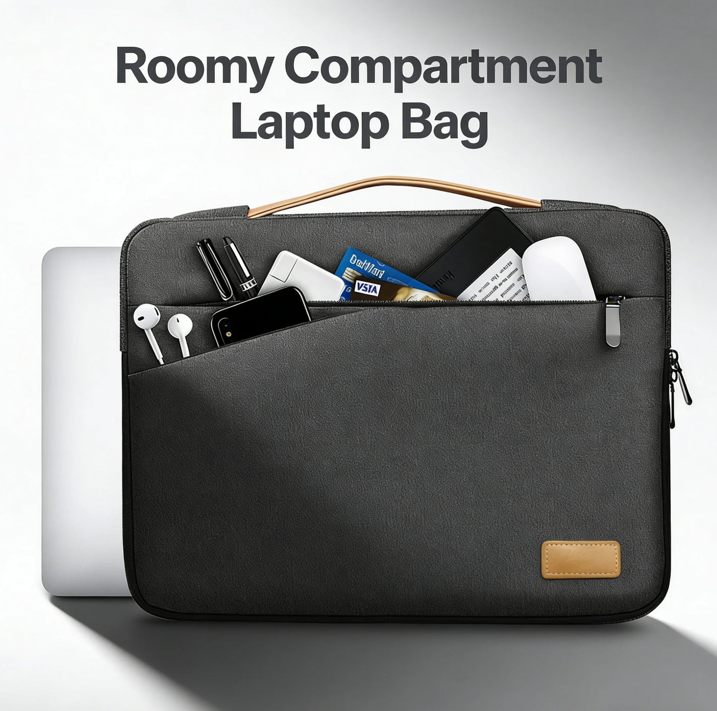 Premium Laptop Carry Sleeve 13"-16" — Business Slim Design