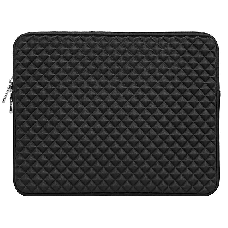 Waterproof Shockproof Laptop Sleeve Bag – 11" to 15.6", Compatible with MacBook Air & Pro | Black
