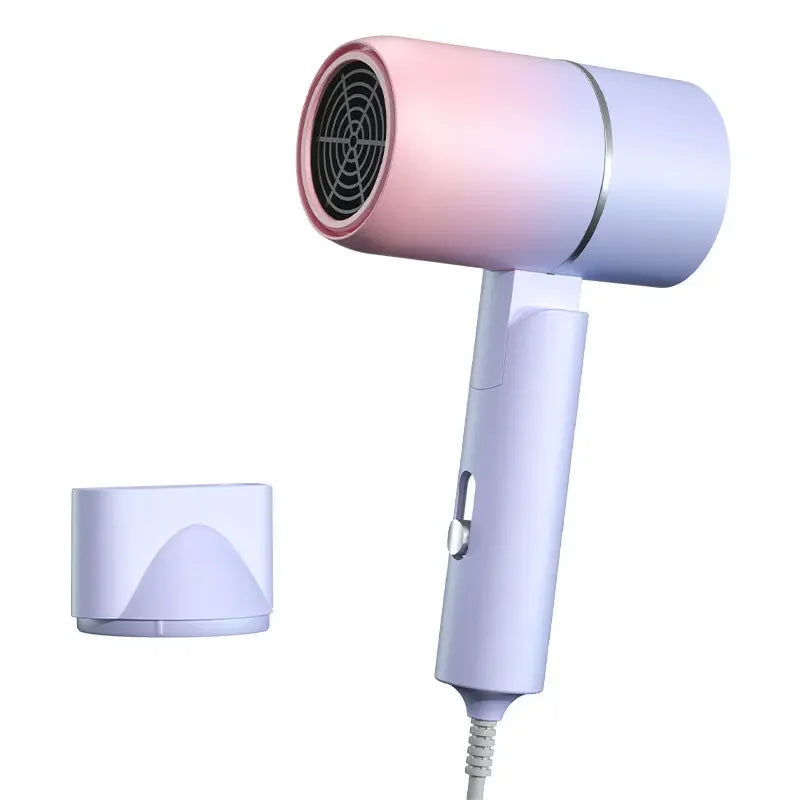 Mini Folding Travel Hair Dryer 750W — Anion Care with Carry Bag
