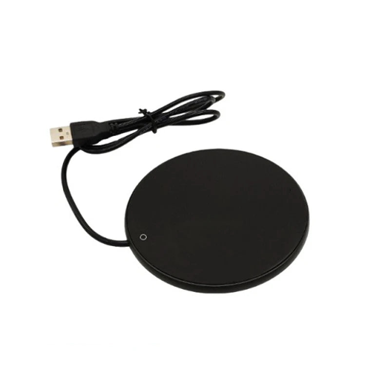 USB Desktop Cup Warmer – Electric Heating Coaster for Coffee, Tea & Milk | Home & Office
