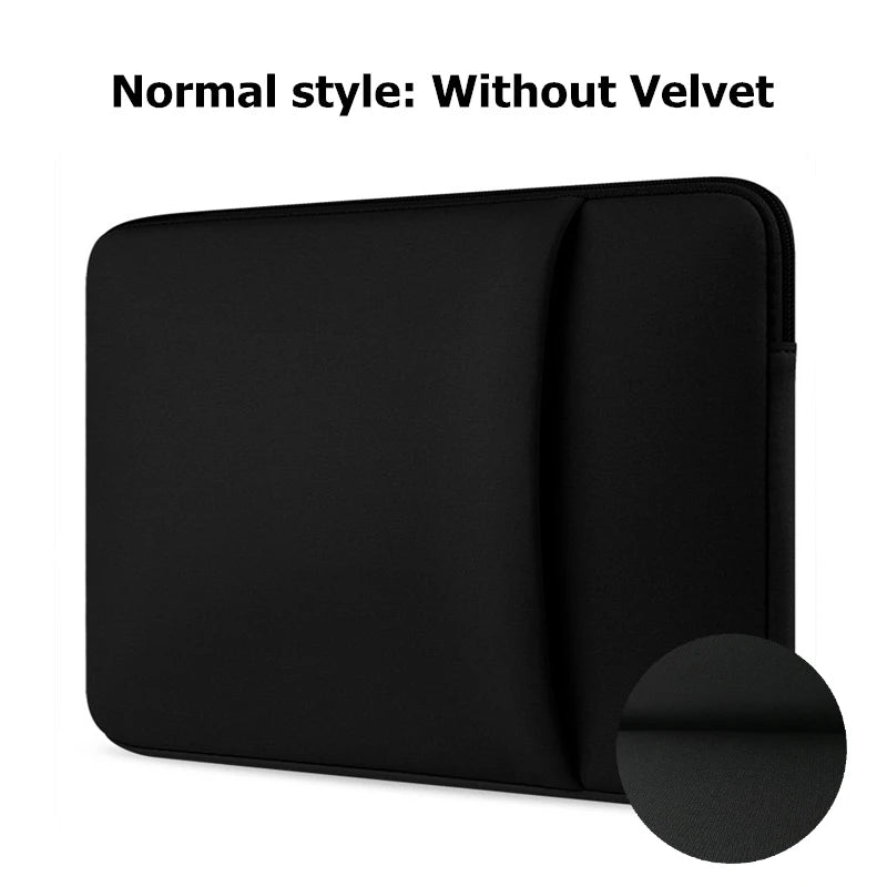 Soft Laptop Sleeve 11"-15.6" — Universal Notebook Protection