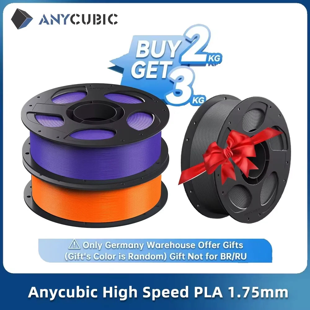 Anycubic High-Speed PLA Filament – 1kg, 1.75mm | Compatible with Kobra 2 Series & Most FDM Printers
