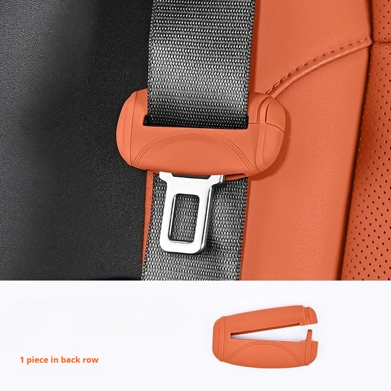 Silicone Seat Belt Buckle Cover — Anti-Scratch Universal Button Guard