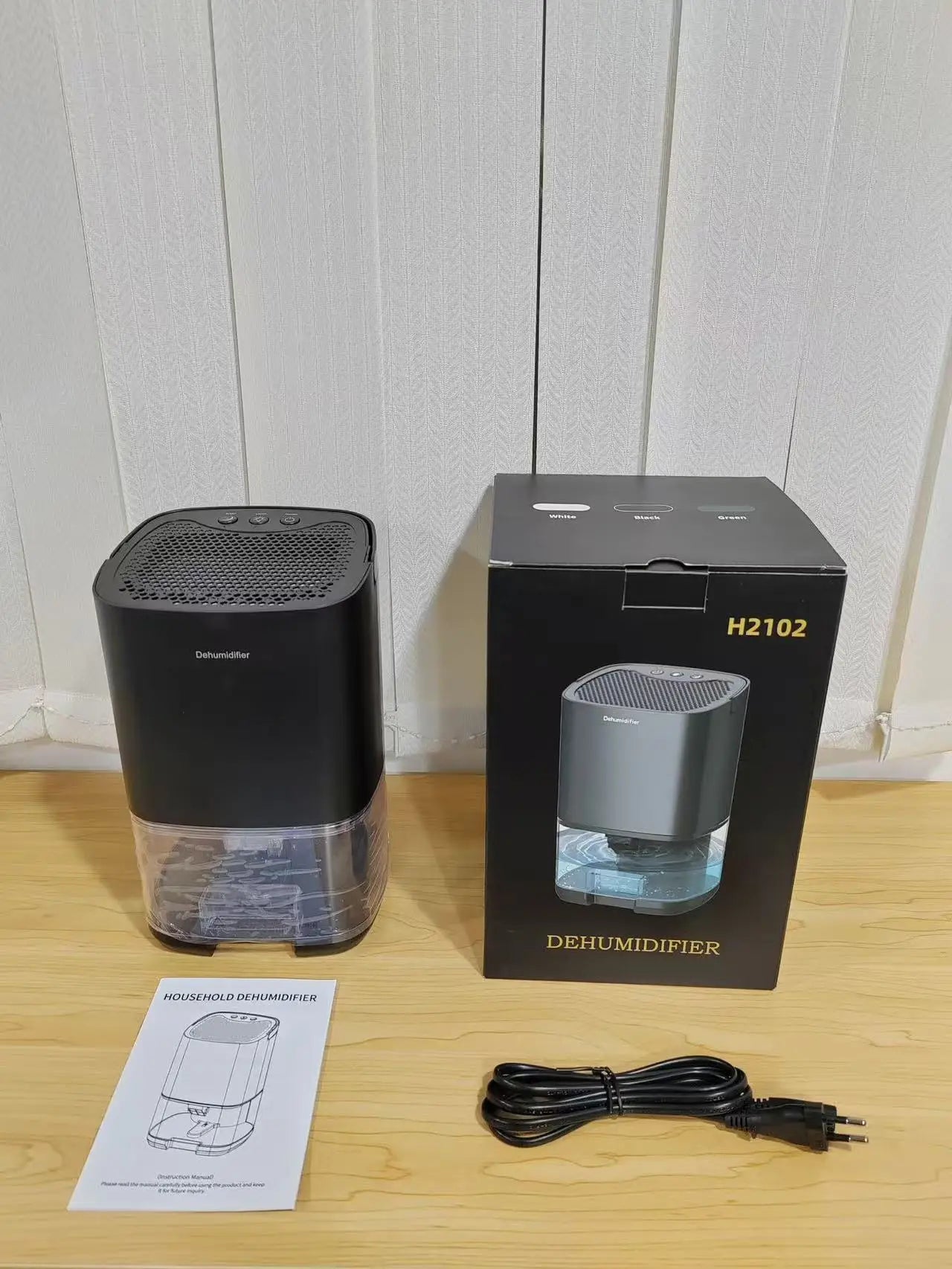 Portable Mini Air Dehumidifier & Moisture Absorber – Silent Home, Bedroom, Office & Kitchen Air Dryer
